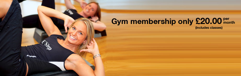 Gym membership only £27.95 a month (includes classes)